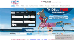 Desktop Screenshot of krystaltours.com